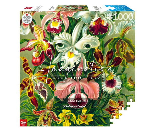 Merch Imagination Puzzle: Ernst Haeckel Orchidea / Orchid 1000 ele - 1275295 - zdjęcie 3